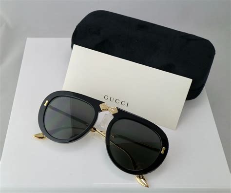 gucci aviator sunglasses polarized|gucci foldable aviator sunglasses.